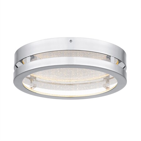 Quoizel Sylvia Integrated LED Polished Chrome Flush Mount QFL5634C
